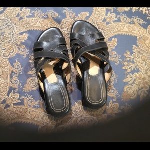 Naturalizer Black Leather Shoes